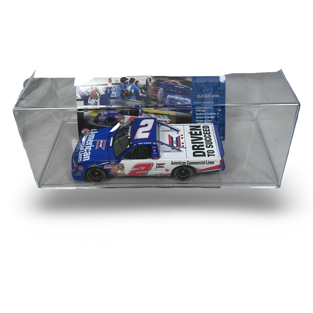 Ryan Newman Signed 2008‎ American Commercial Lines Chevy Silverado 1:24 Diecast